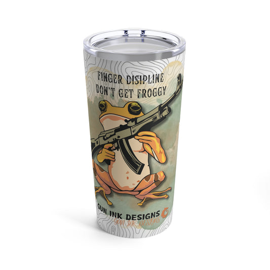 Tumbler 20oz - Don't Get Froggy
