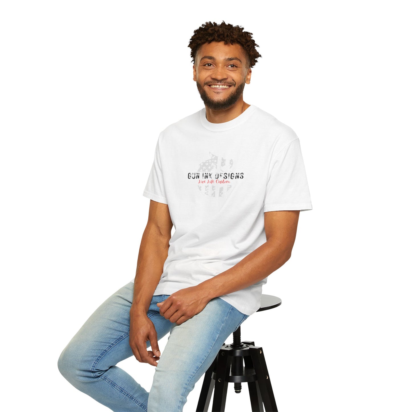 Garment-Dyed T-shirt - Faded Dragon