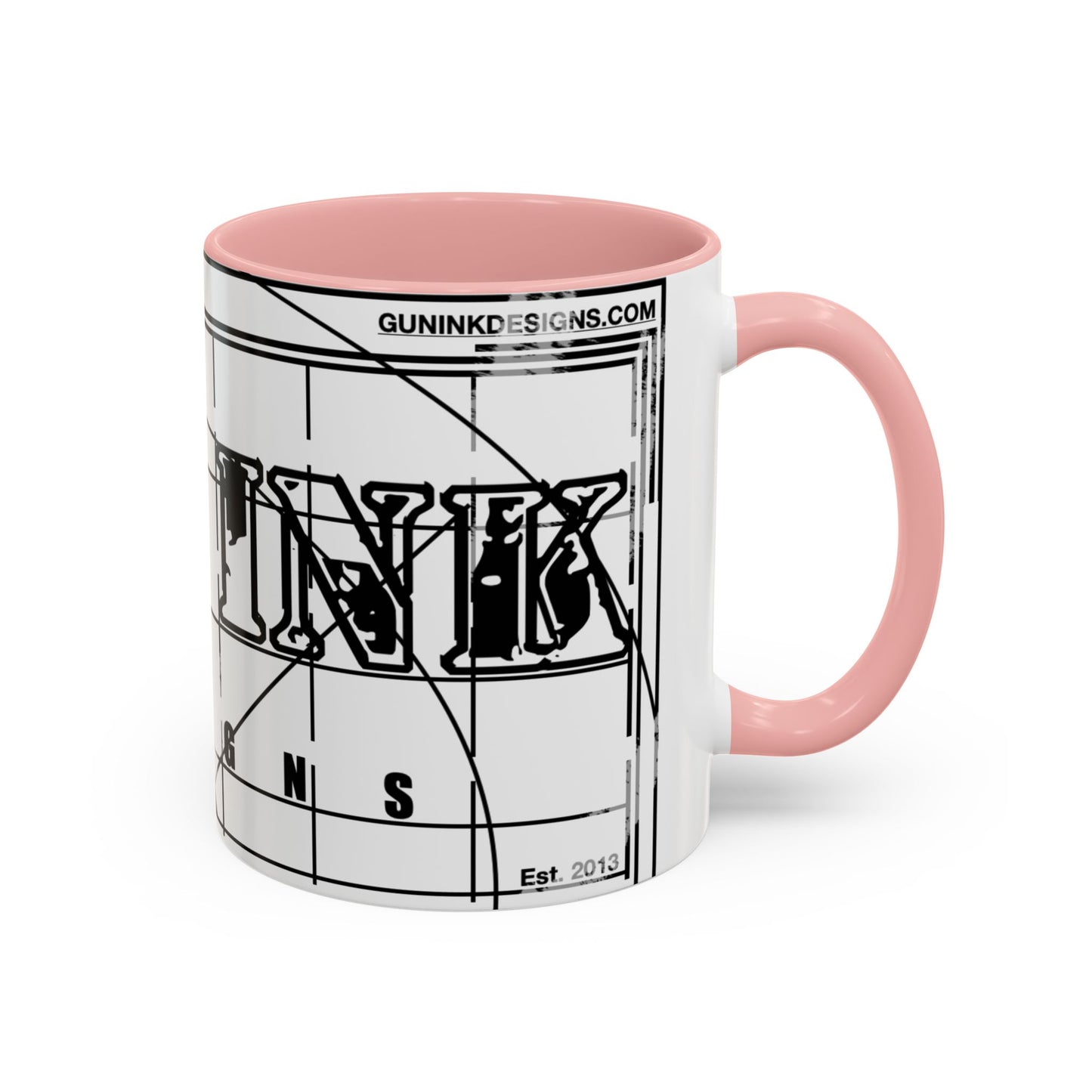 Accent Coffee Mug (11, 15oz) - GID Draft Graphic