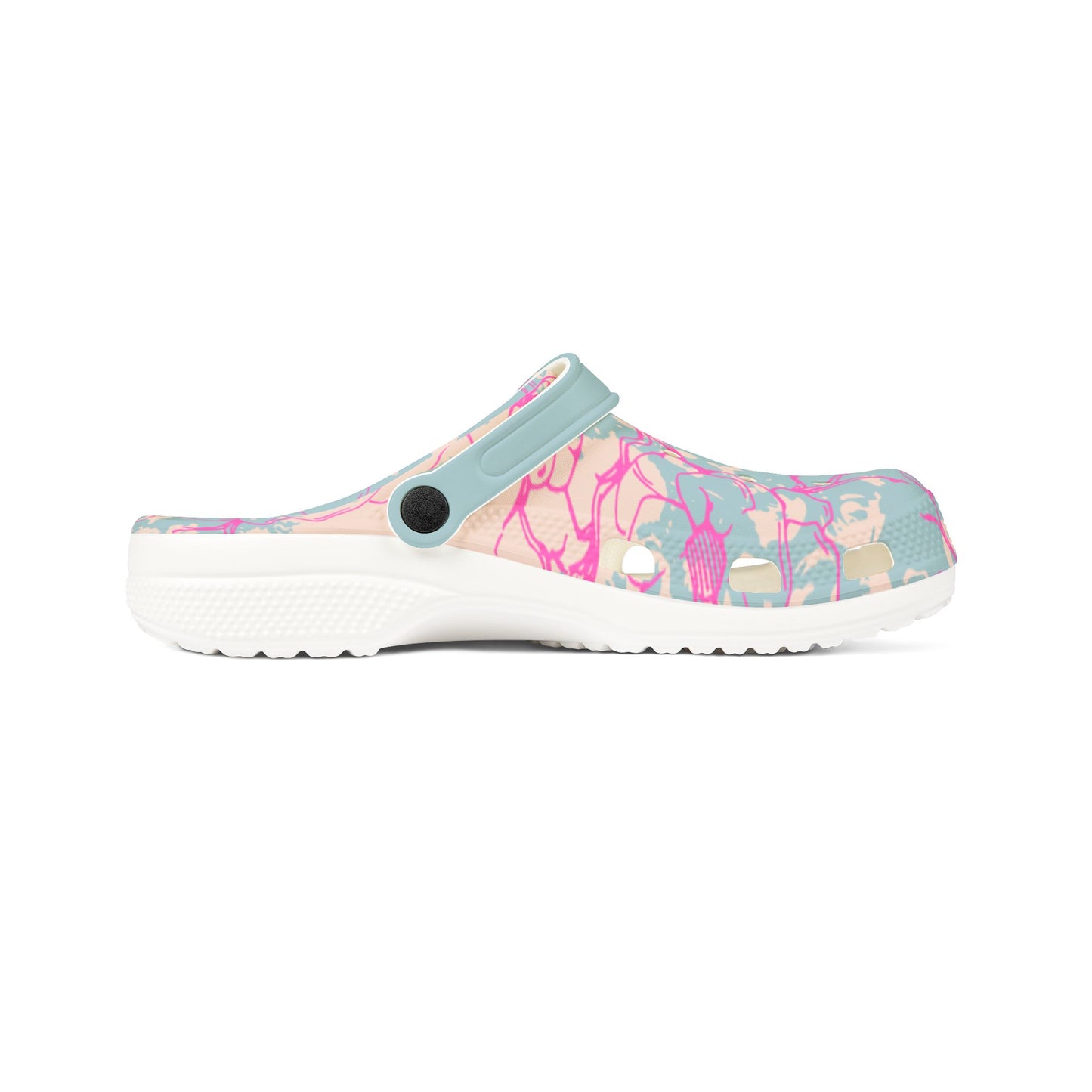 Cherry Blossom - Foam slip ons.