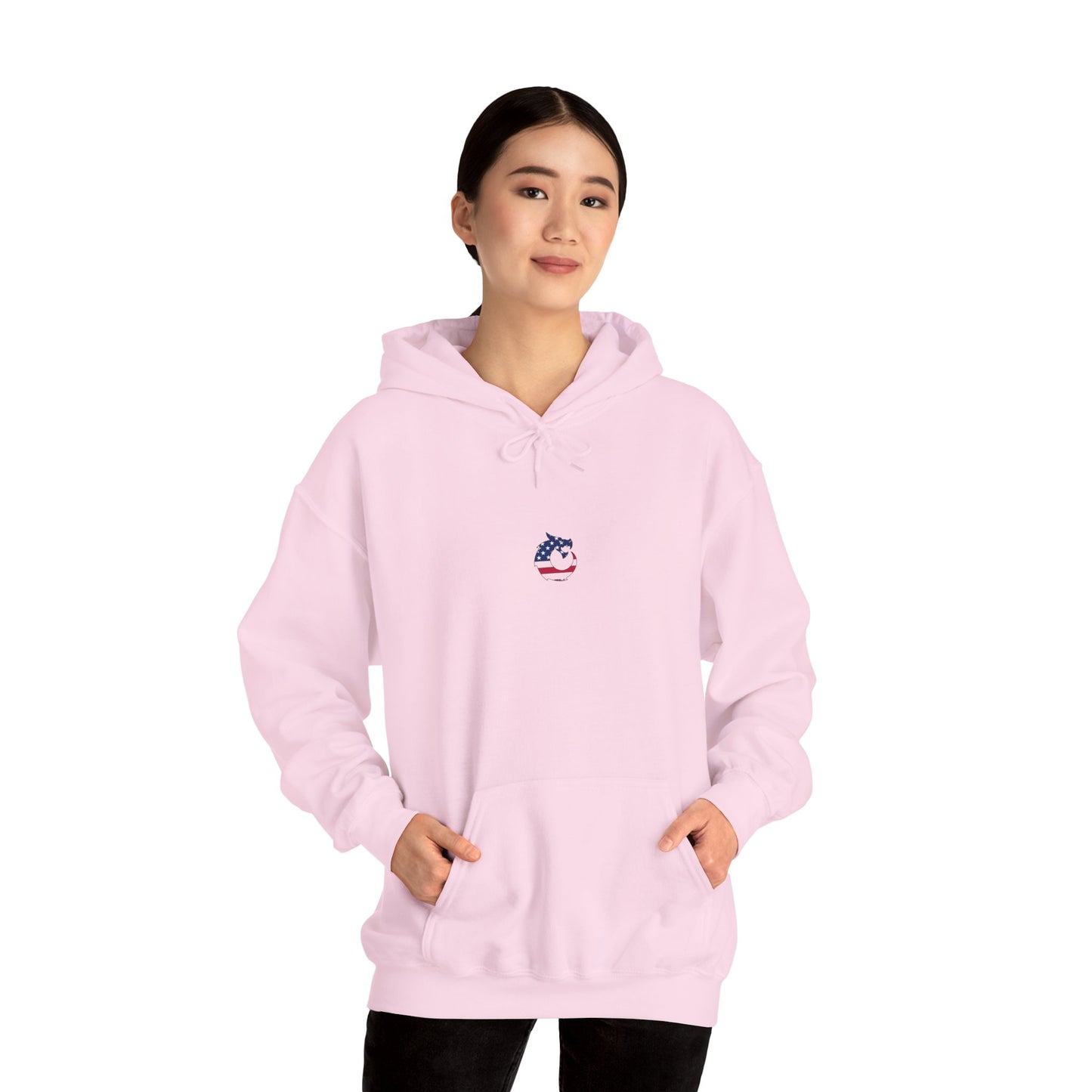 Heavy Blend™ Hooded Sweatshirt - 3D Flag