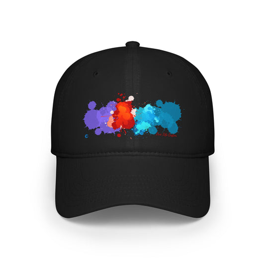 Low Profile Baseball Cap - A Splash