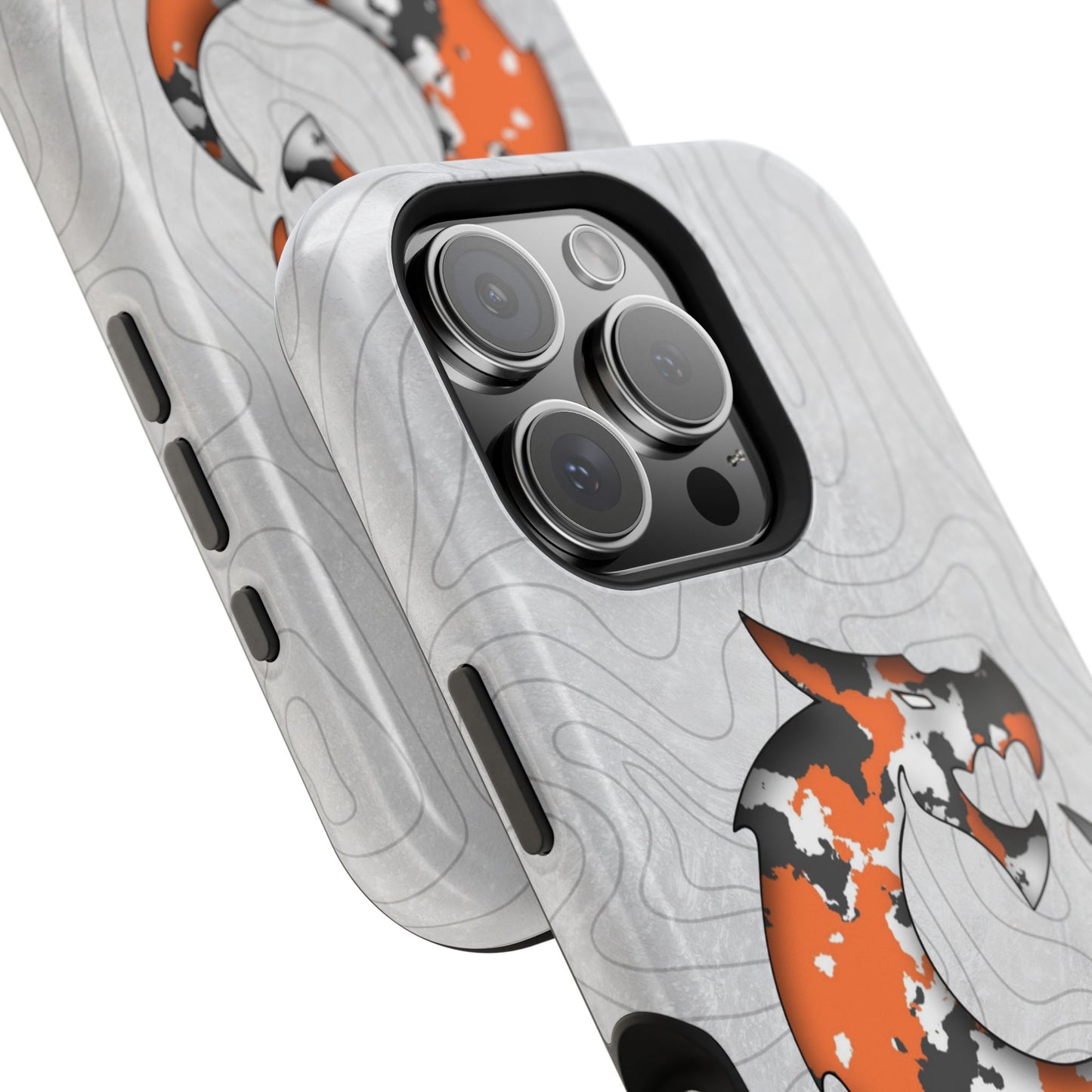 Magnetic Tough Cases - Topo QR code