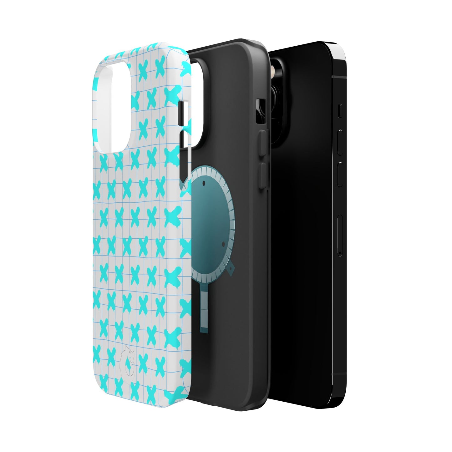 Magnetic Tough Cases - Blue X
