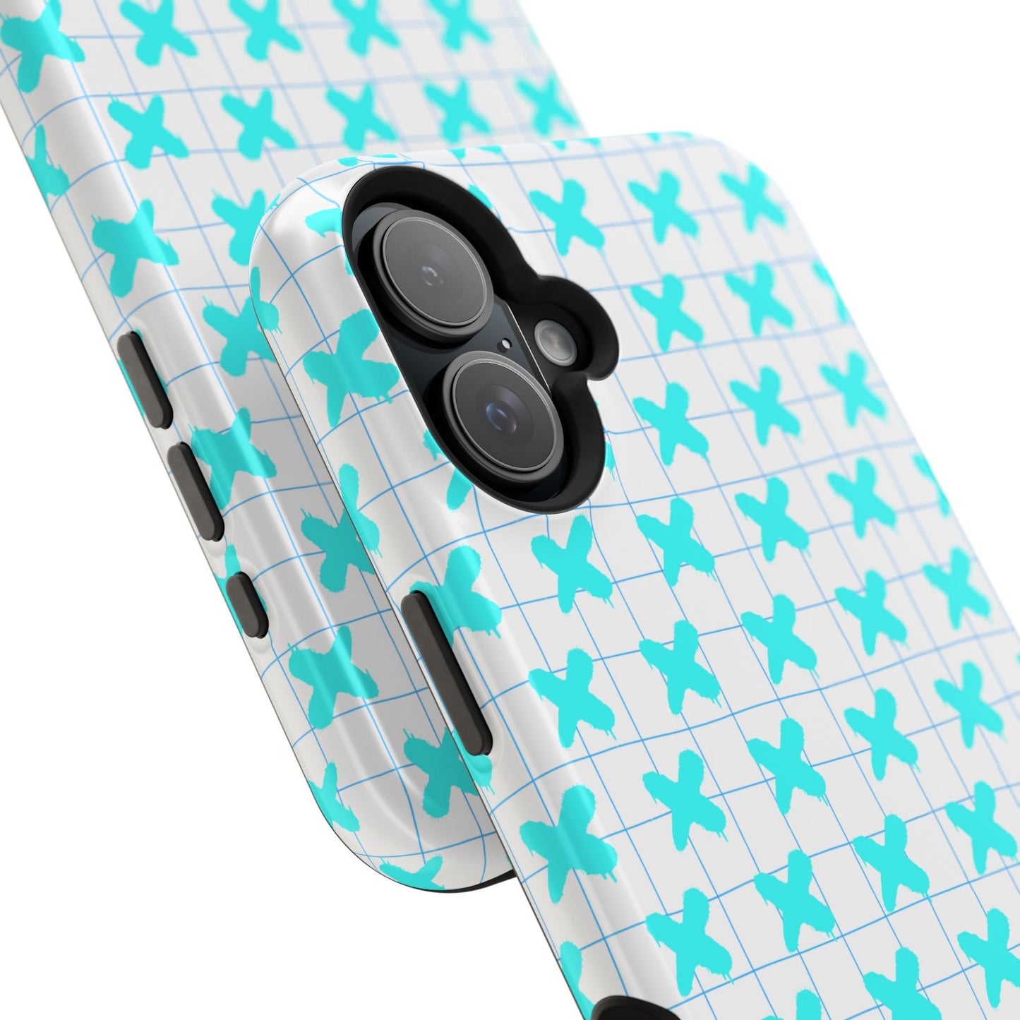 Magnetic Tough Cases - Blue X