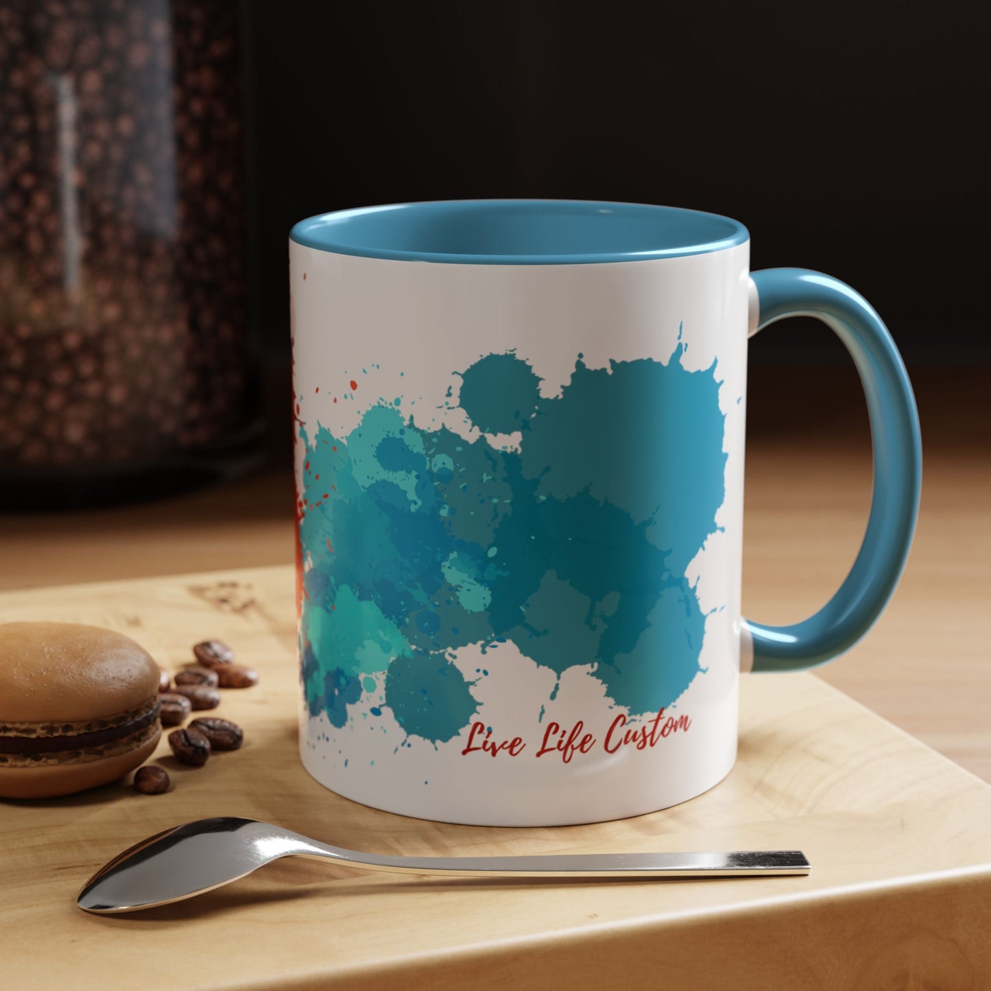 Accent Coffee Mug (11, 15oz) - Splash of life