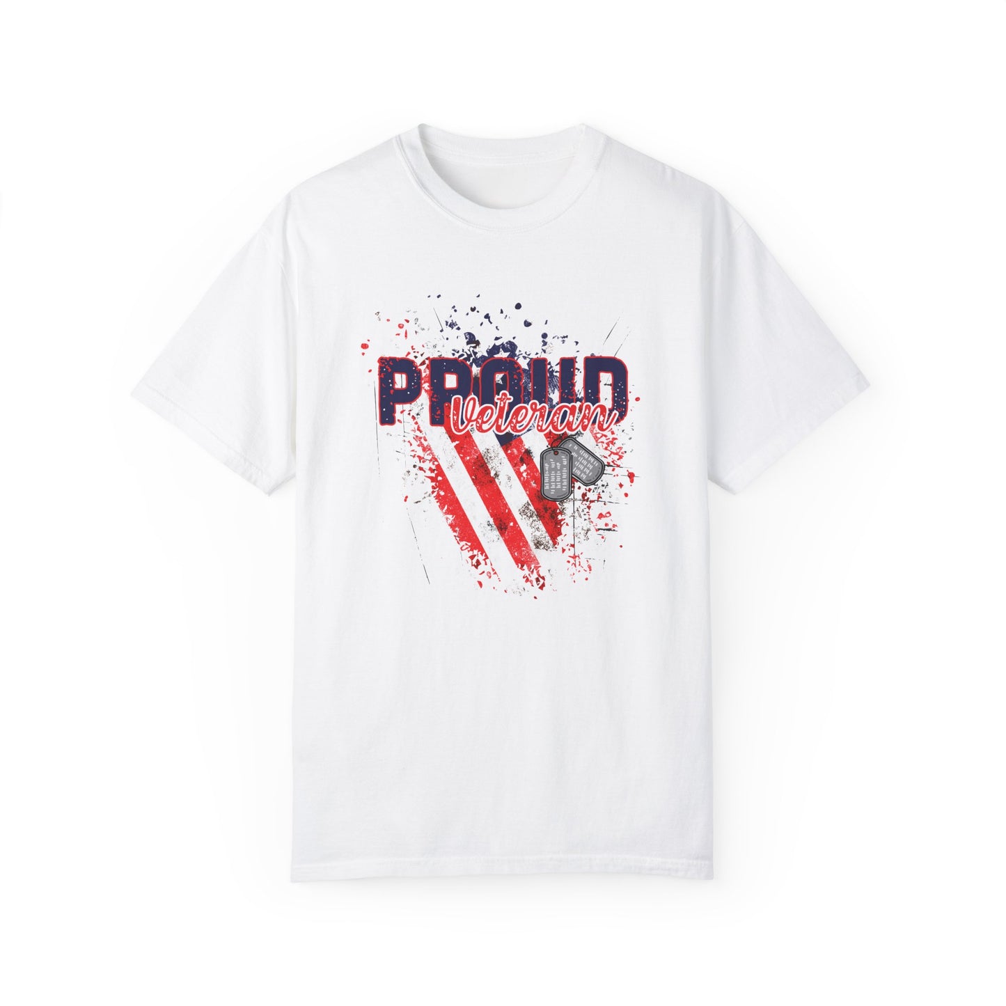 Garment-Dyed T-shirt - Proud Veteran