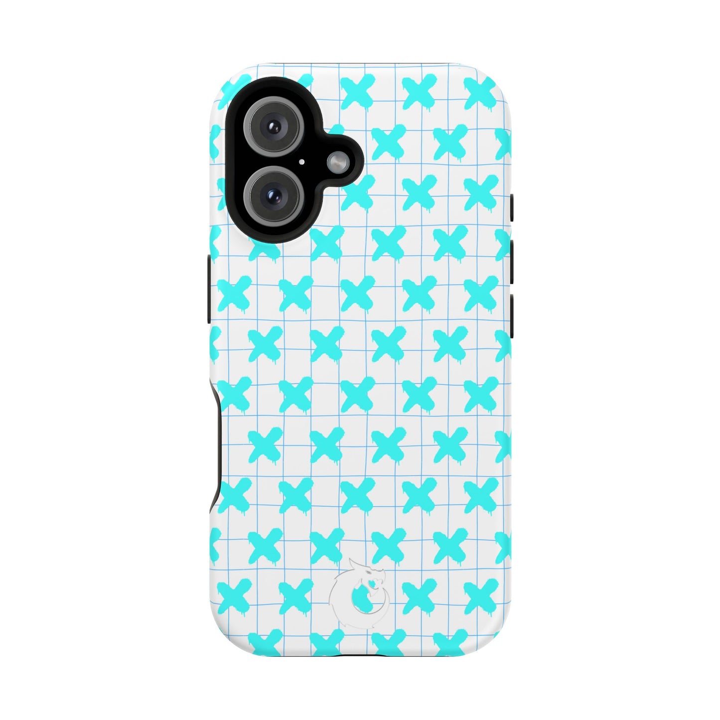 Magnetic Tough Cases - Blue X