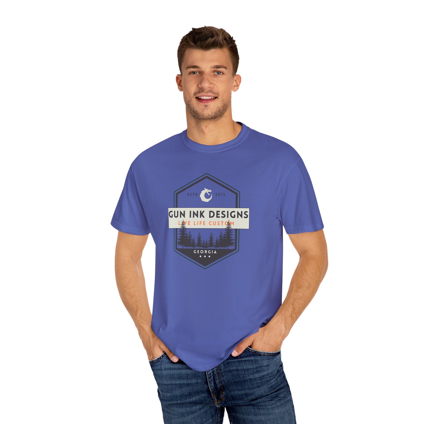 Unisex Garment-Dyed T-shirt -Georgia