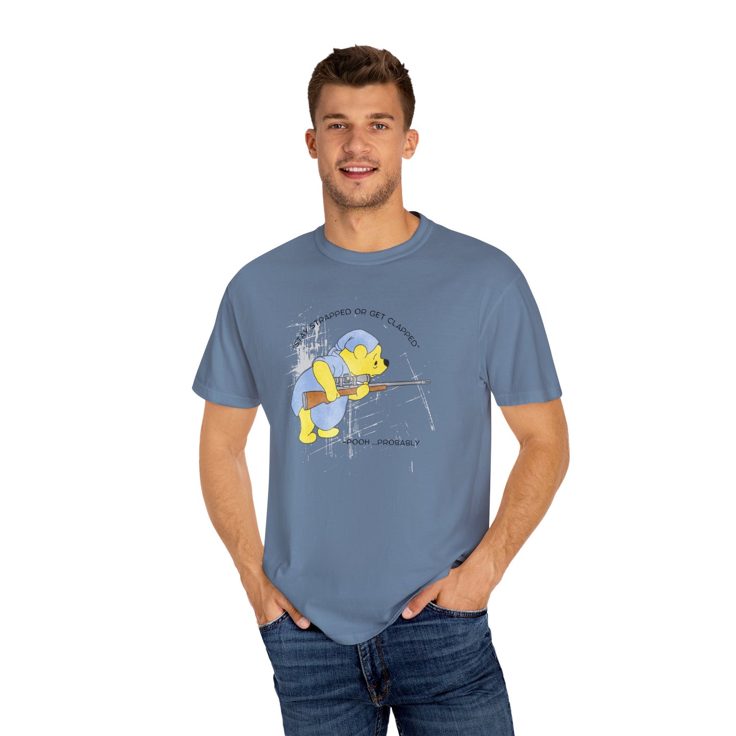 Unisex Garment-Dyed T-shirt - Stay Strapped