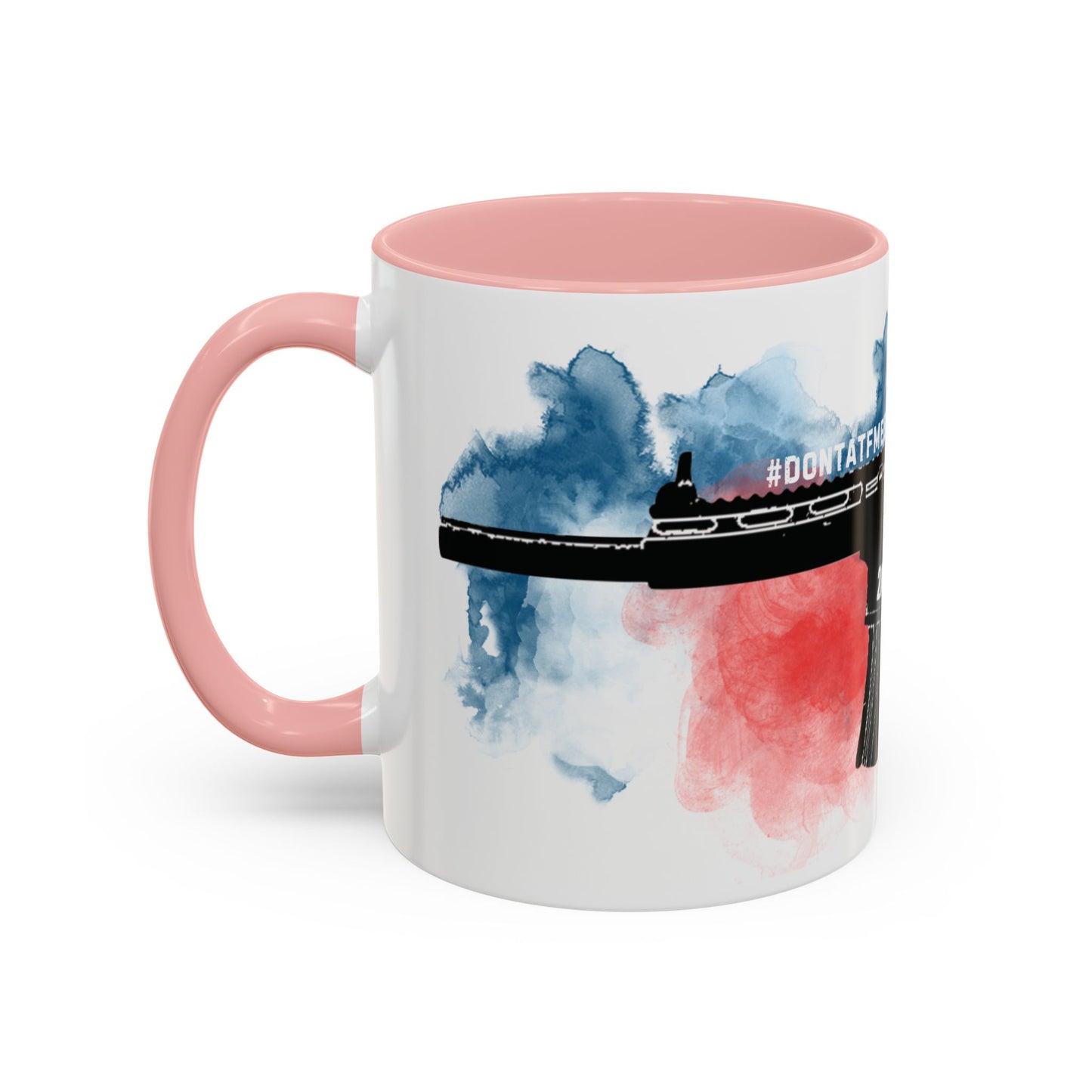 Accent Coffee Mug (11, 15oz) - #DONTATFMEBRO