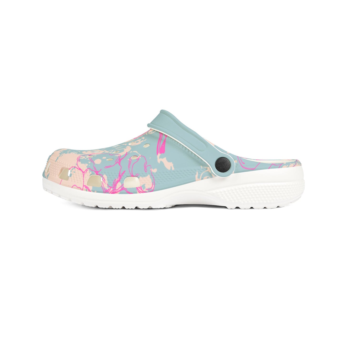 Cherry Blossom - Foam slip ons.