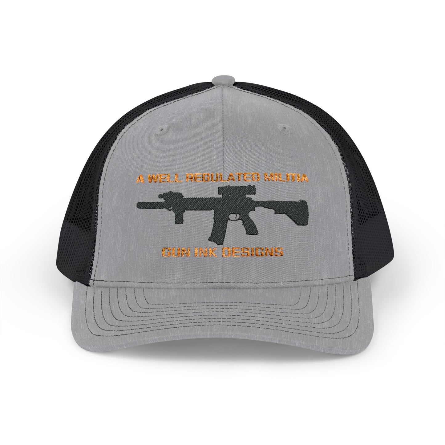 Snapback Trucker Cap - A Well Regulated Militia