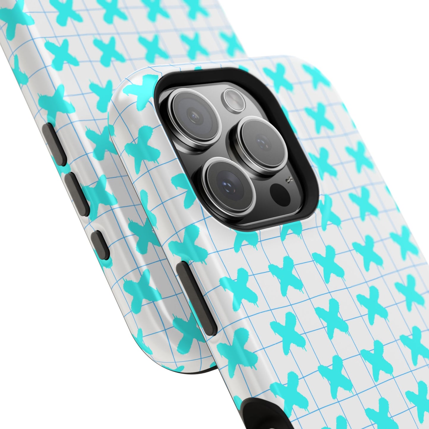 Magnetic Tough Cases - Blue X
