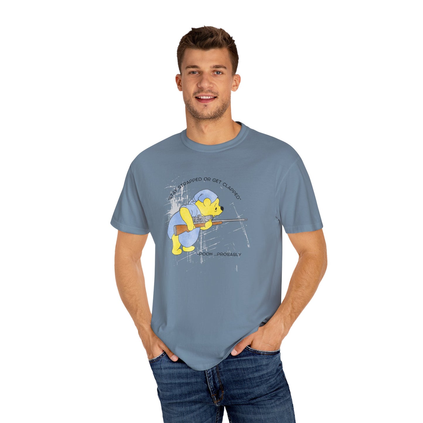 Unisex Garment-Dyed T-shirt - Stay Strapped