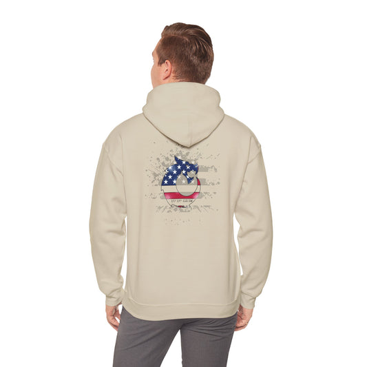 Heavy Blend™ Hooded Sweatshirt - 3D Flag