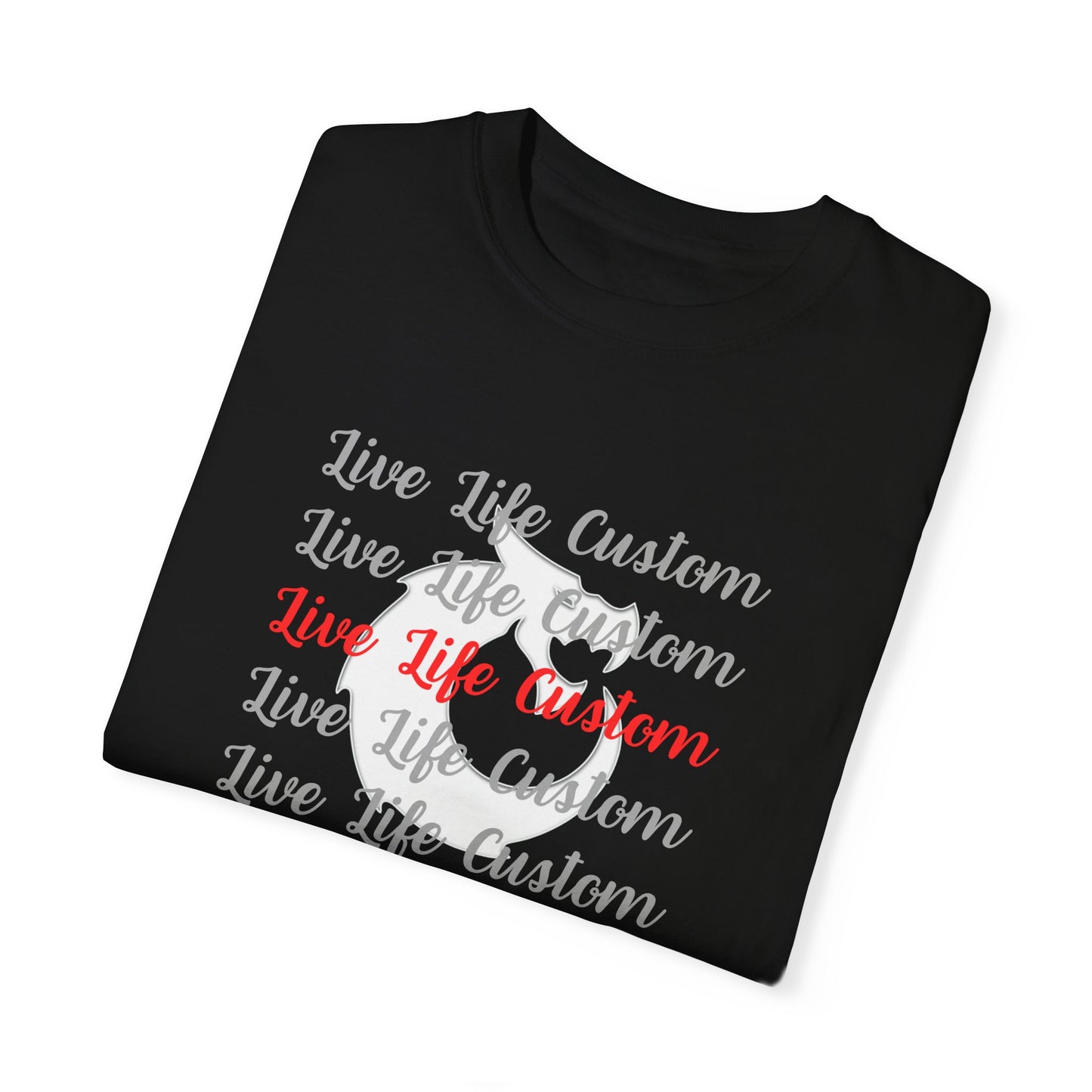 Garment-Dyed T-shirt - LLC Stacked
