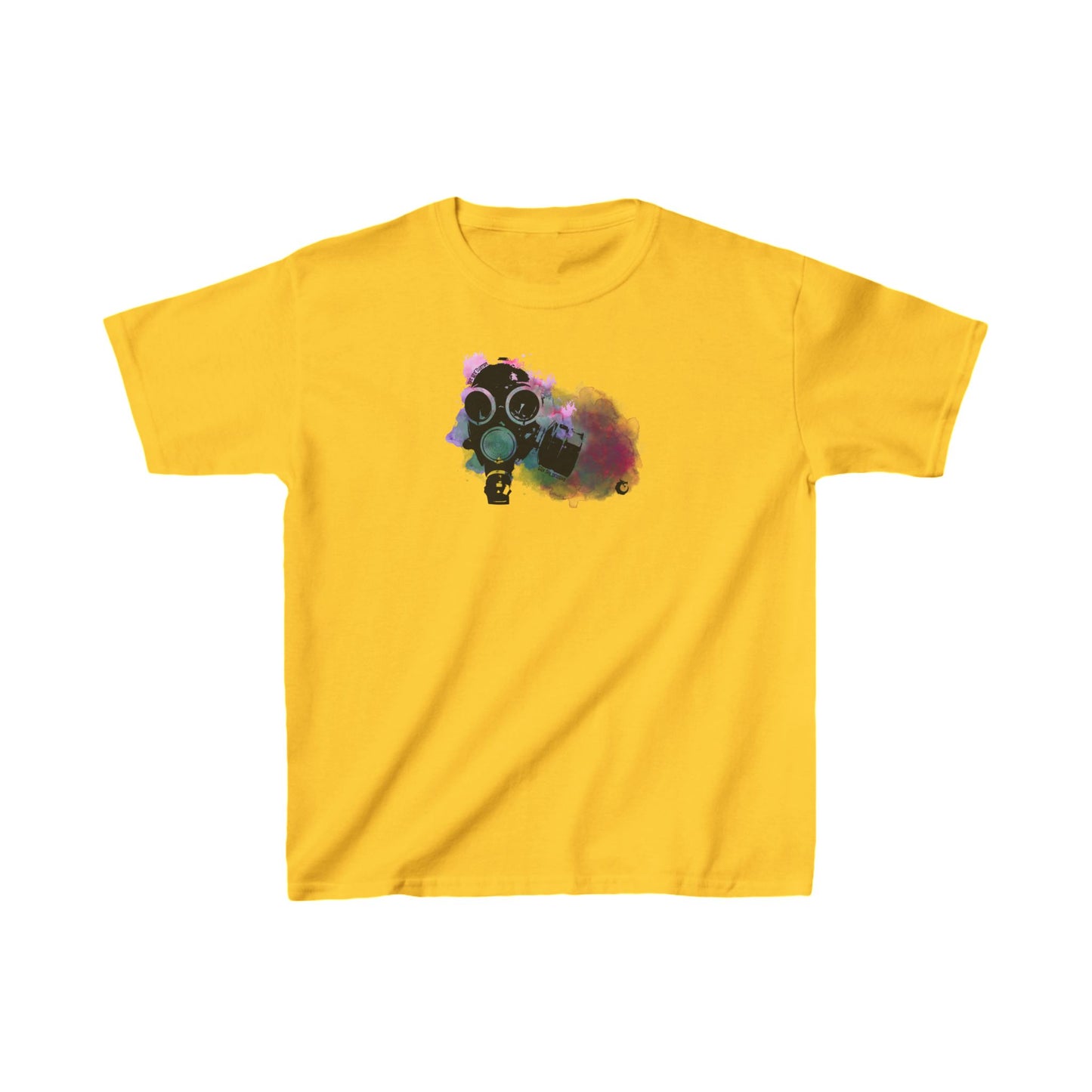 Kids Heavy Cotton™ Tee - Gas Mask