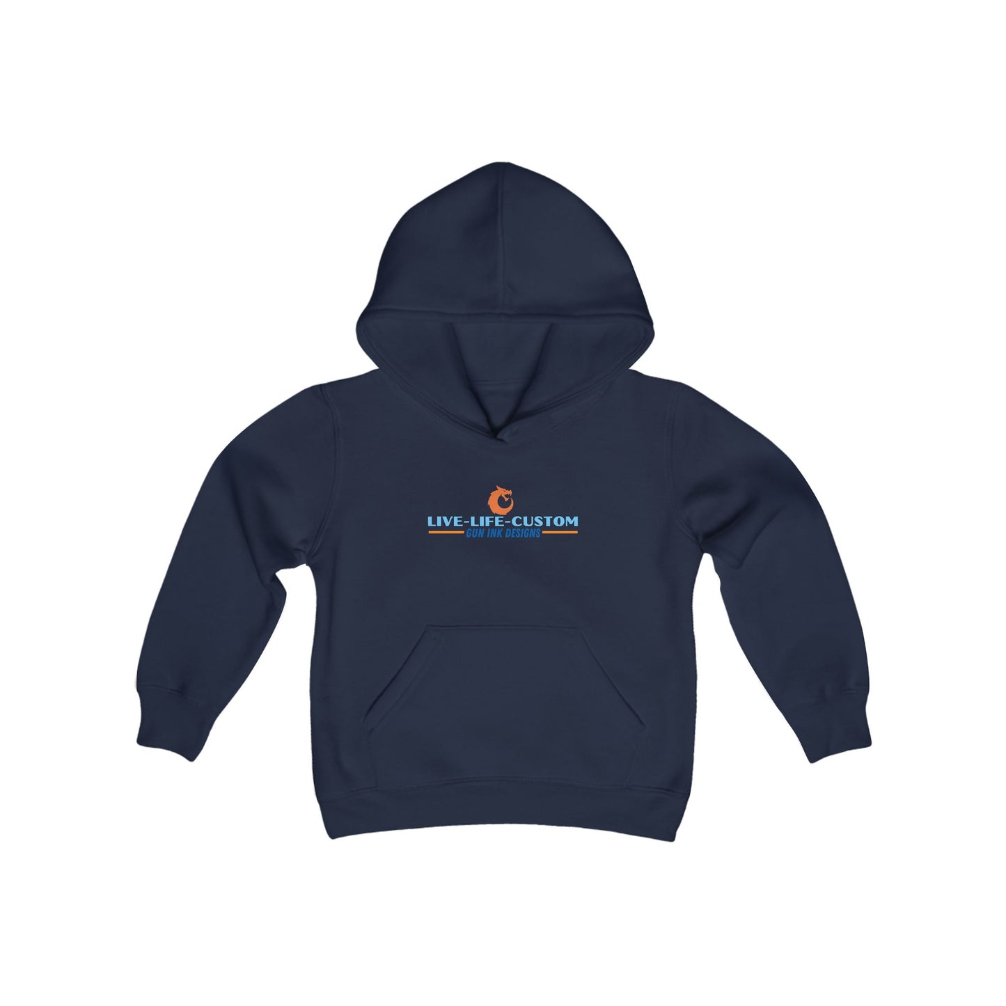 Youth Heavy Blend Hooded Sweatshirt - LLC wide