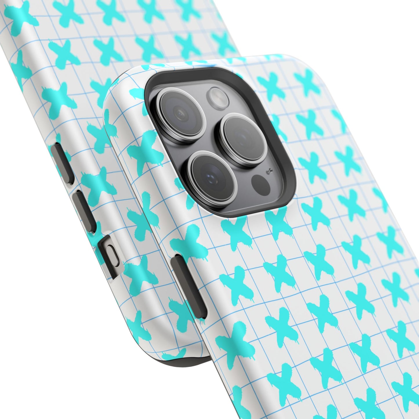 Magnetic Tough Cases - Blue X