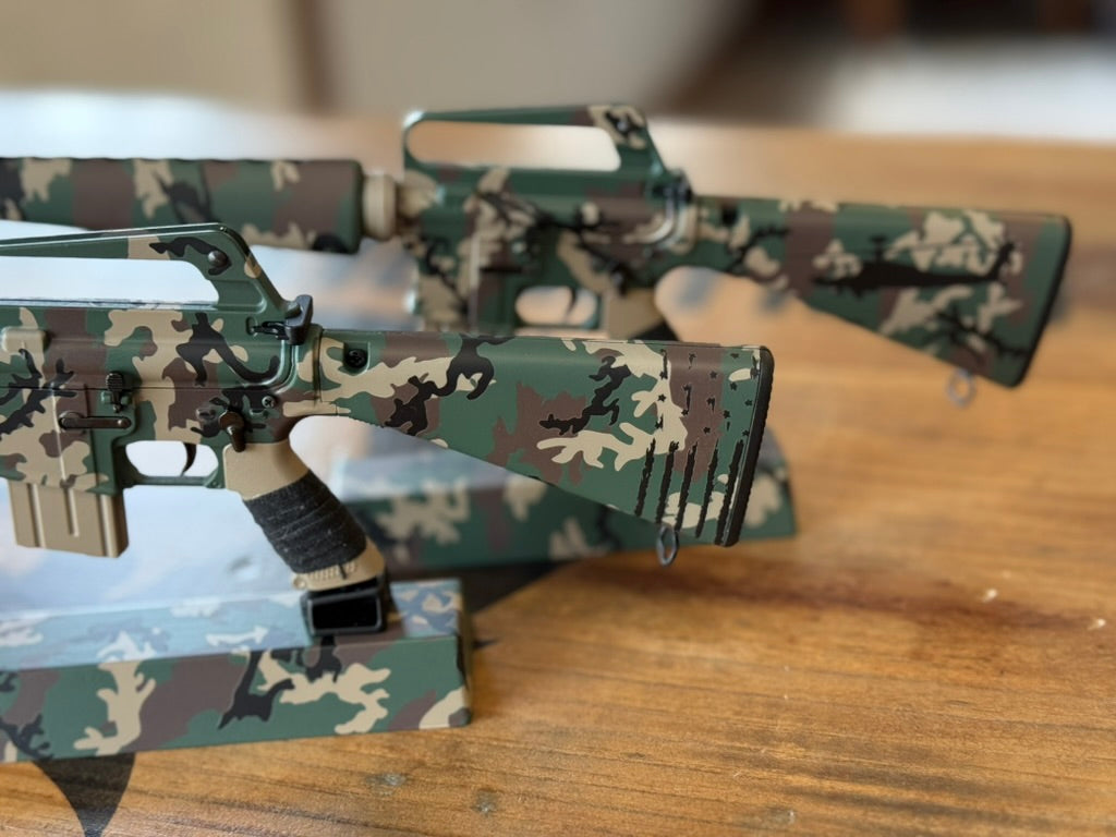 Vinyl Stencils - M81 Woodland style