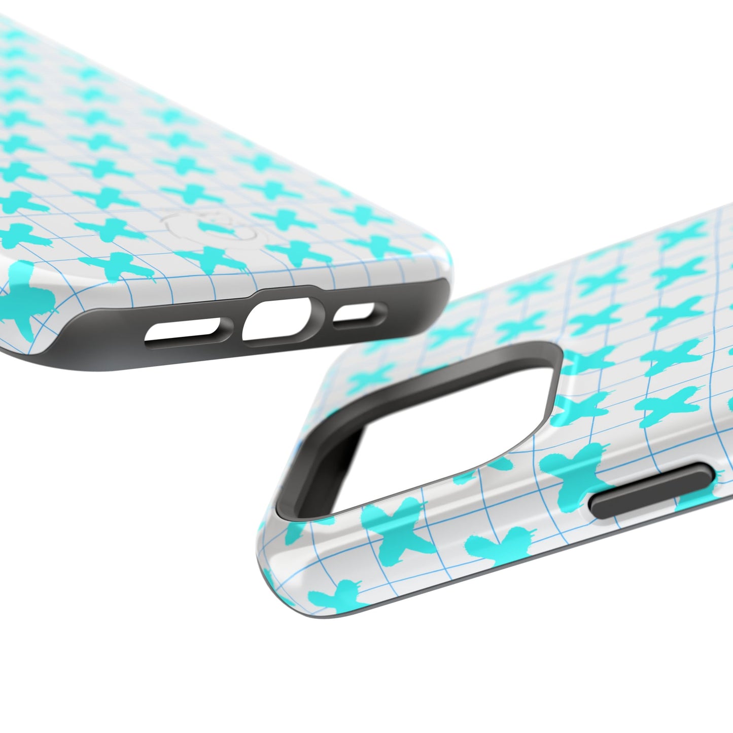 Magnetic Tough Cases - Blue X