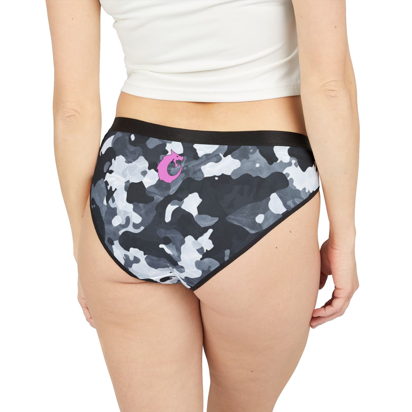 Women's Underwear - Gray Camo