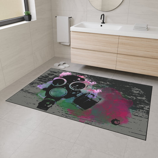 Heavy Duty Floor Mat - Gas Mask