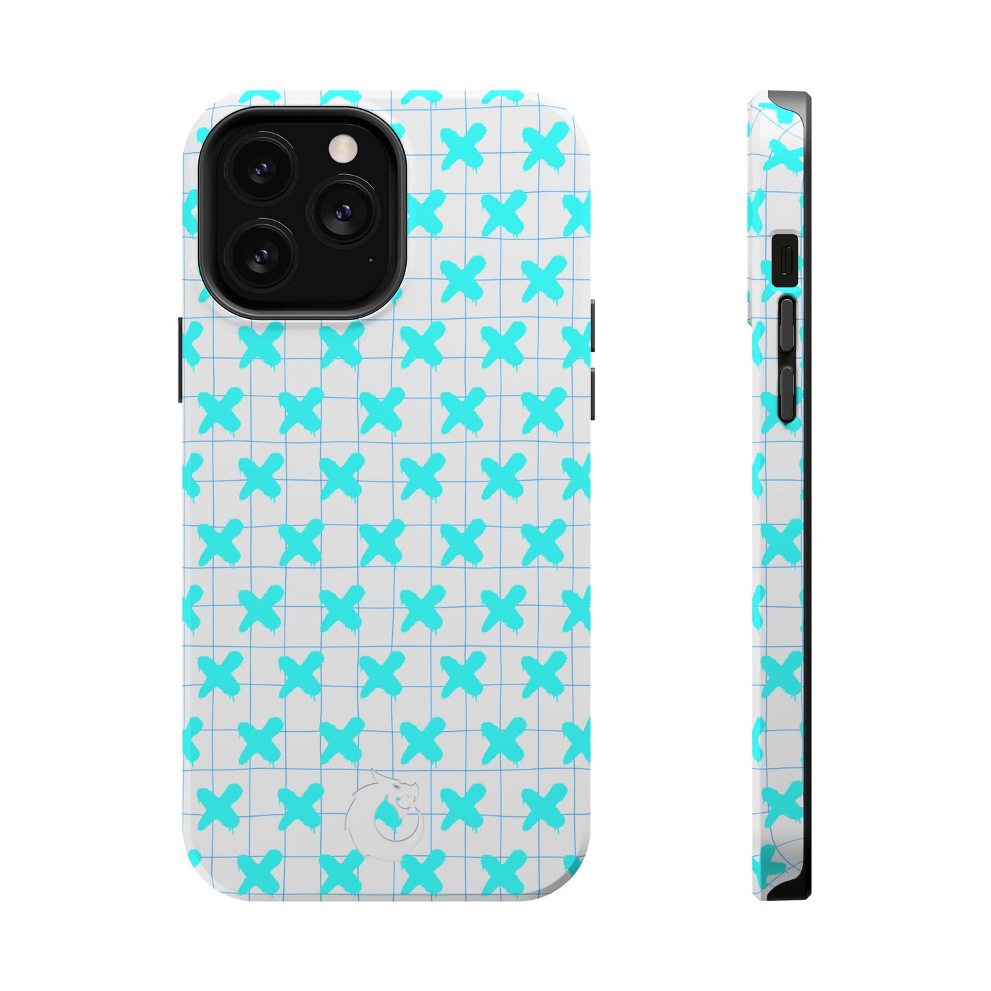 Magnetic Tough Cases - Blue X