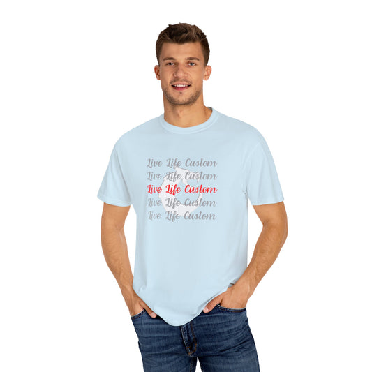 Garment-Dyed T-shirt - LLC Stacked