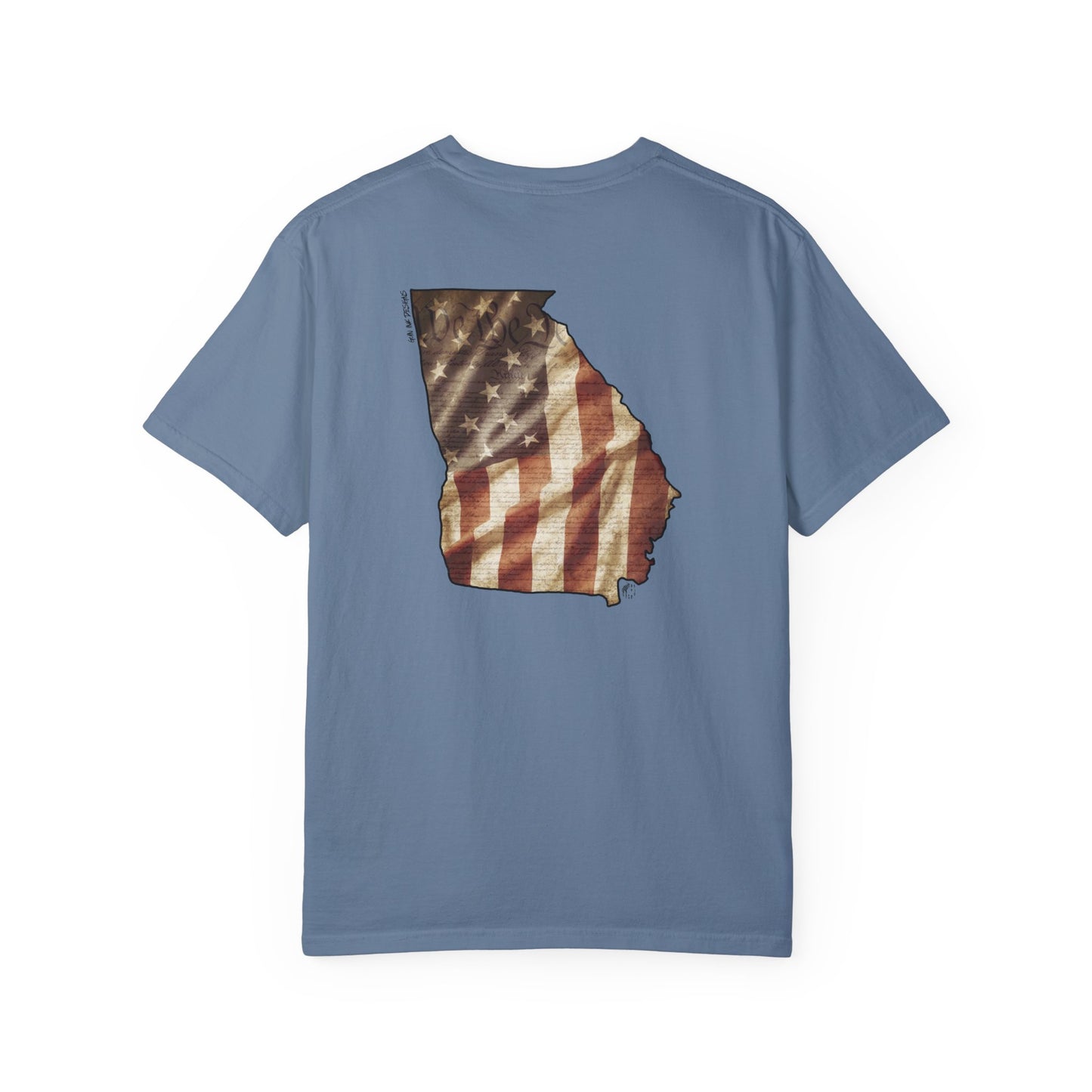 Garment-Dyed T-shirt - We The People - Georgia