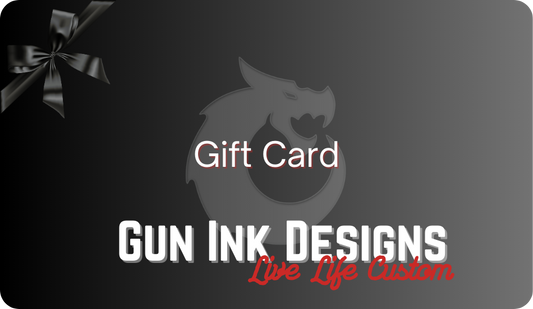Gun Ink Designs Gift Card