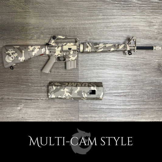 Vinyl Stencils - Multi-Cam Style