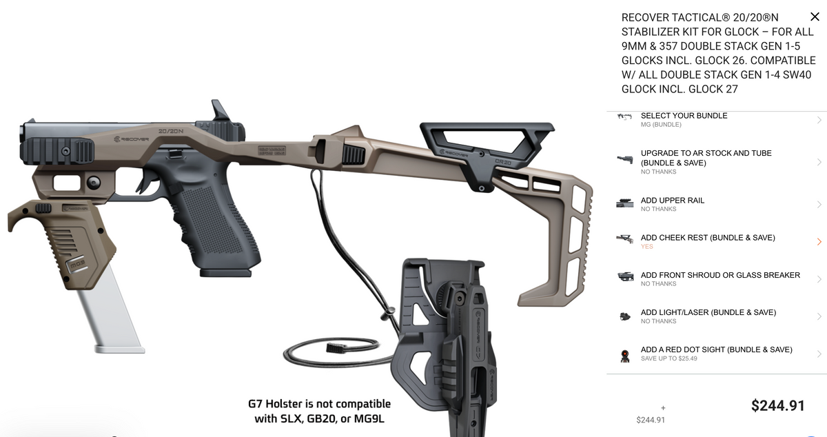 Recover Tactical 20/20 N FULL kit