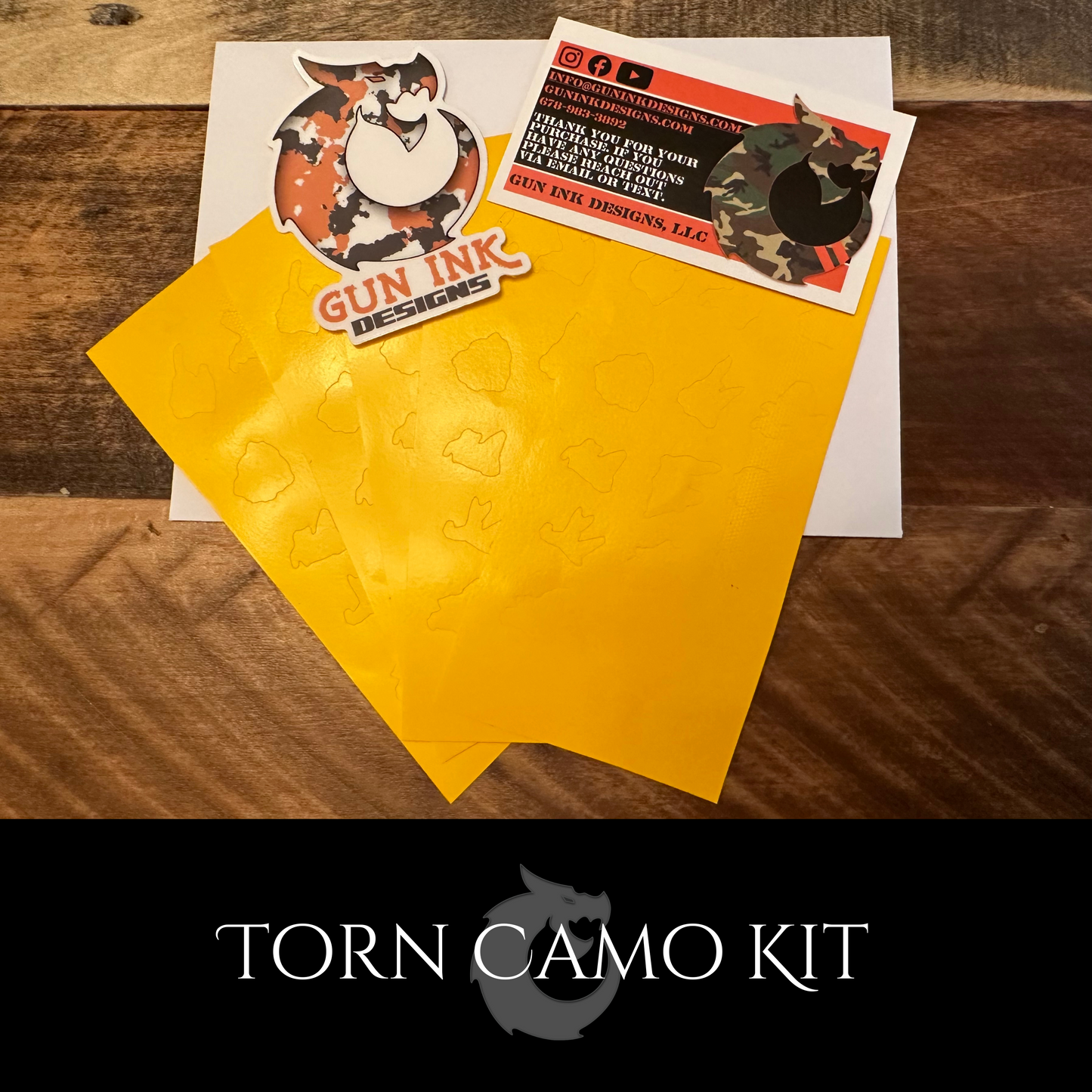 Vinyl Stencils - Camo Kit Bundle (Save $10)