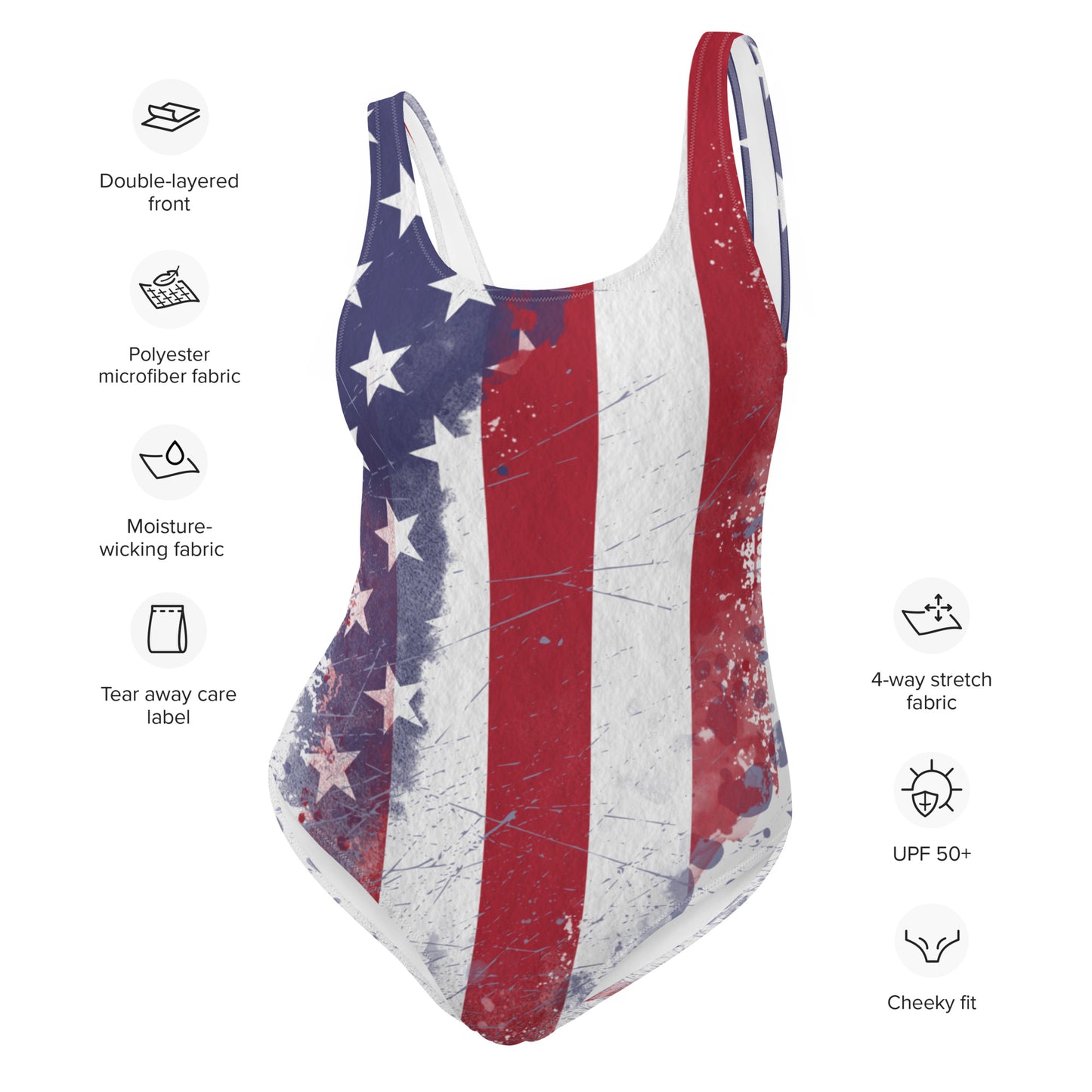 One-Piece Swimsuit - Classic America