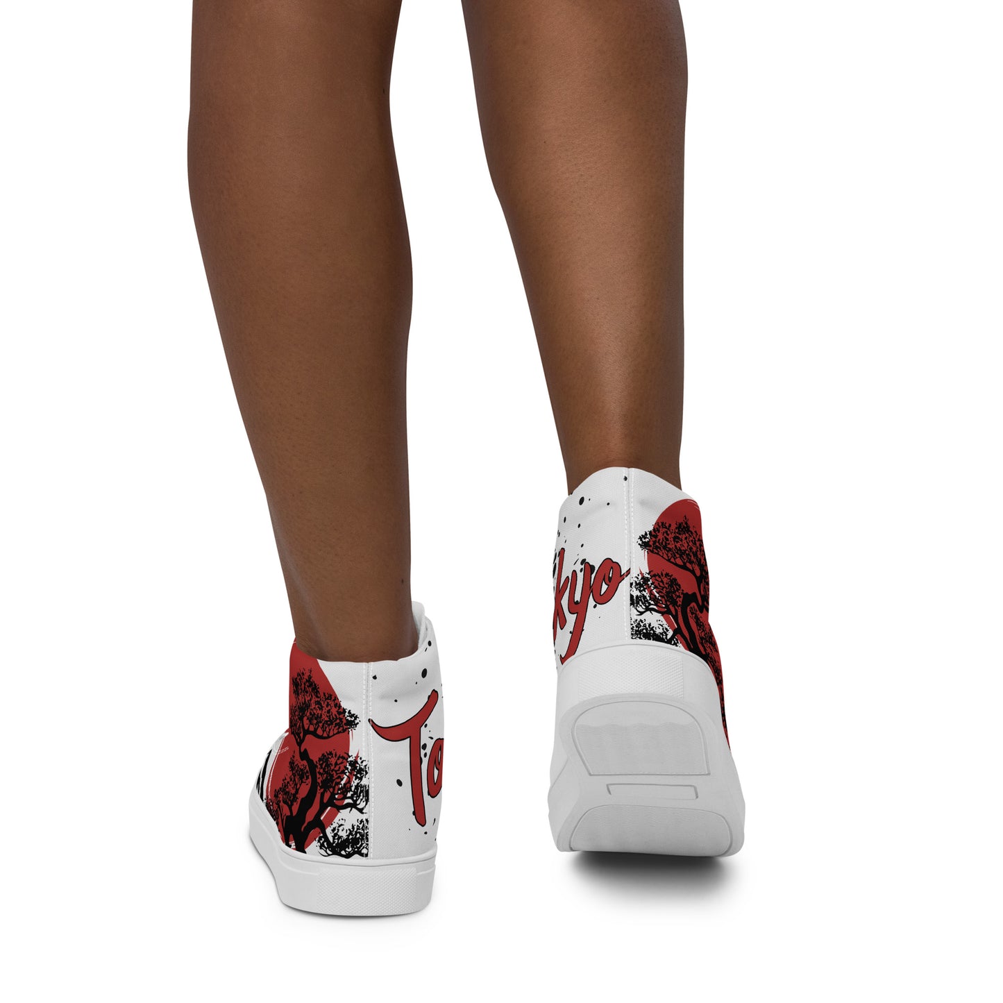 Women’s high top canvas shoes - A nod to Japan