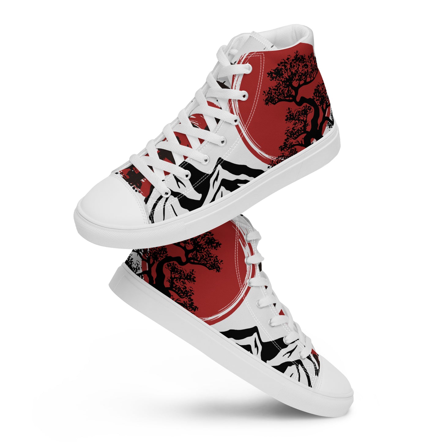Women’s high top canvas shoes - A nod to Japan